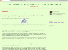 Screenshot Ecofit Blog
