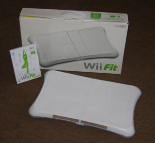Wii Fit: Balace-Board, Box und Spiel